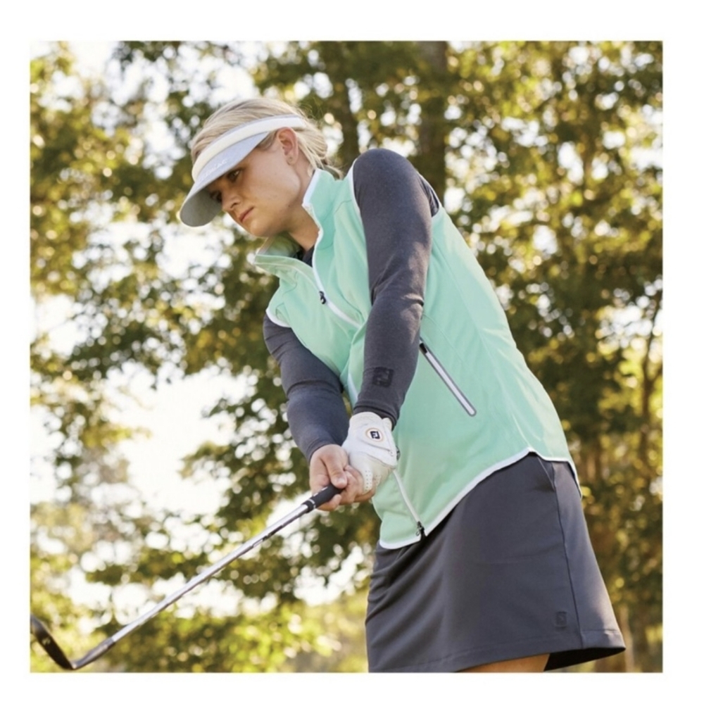 FOOTJOY Lightweight Softshell Golf Vest Women's Size S EUC